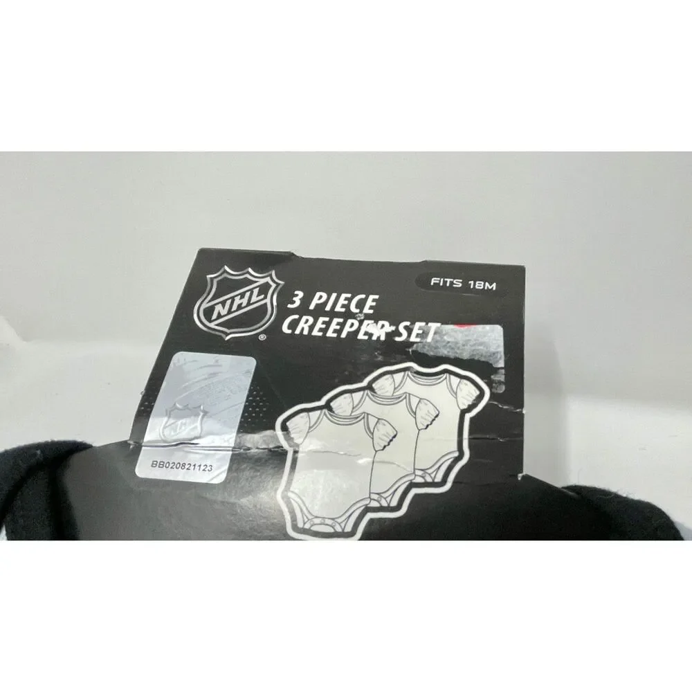 LA Kings hockey 18 Months baby/infant NWT One Piece bodysuit Set of 3